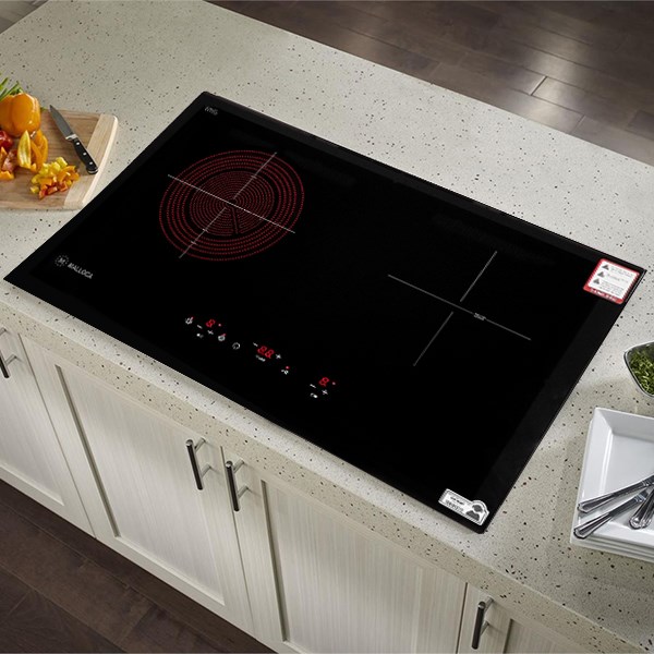 Bếp điện từ 2 vùng nấu Malloca MIR 772