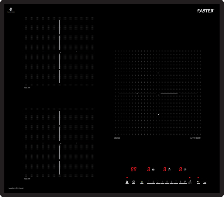 BẾP TỪ  FASTER FS 613SI