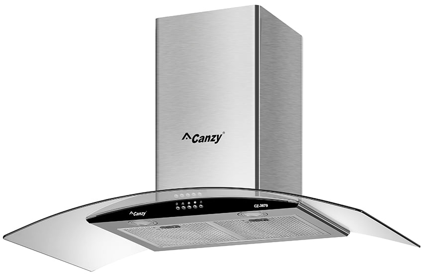 Máy hút mùi kính cong Canzy Cz 3679