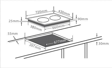 Bếp từ Chefs EH DIH321