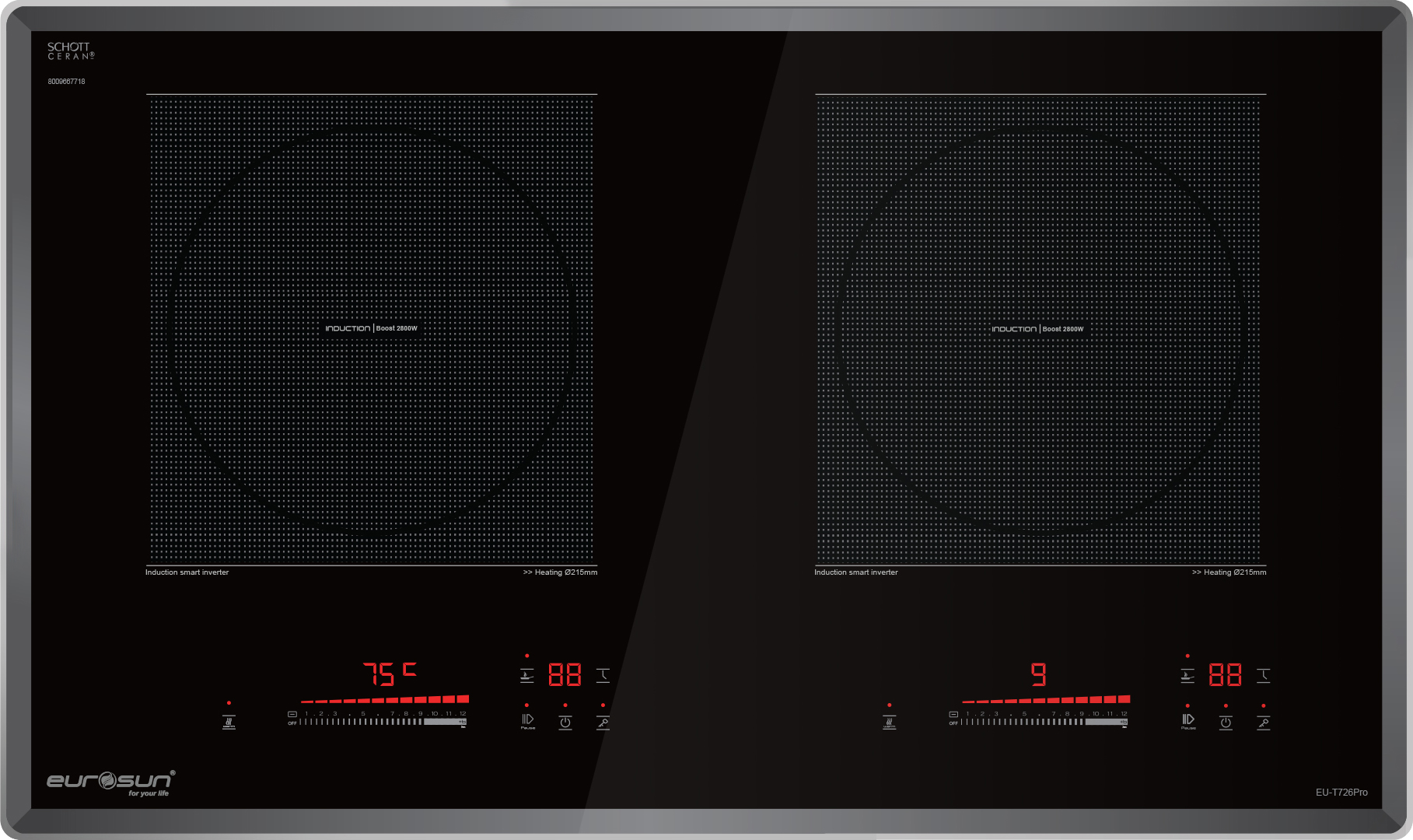 BẾP TỪ EUROSUN EU-T726PRO