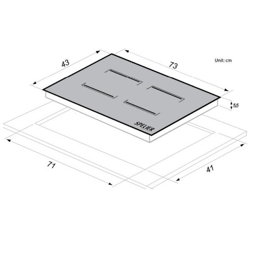 Bếp từ Spelier SPE IC 928C