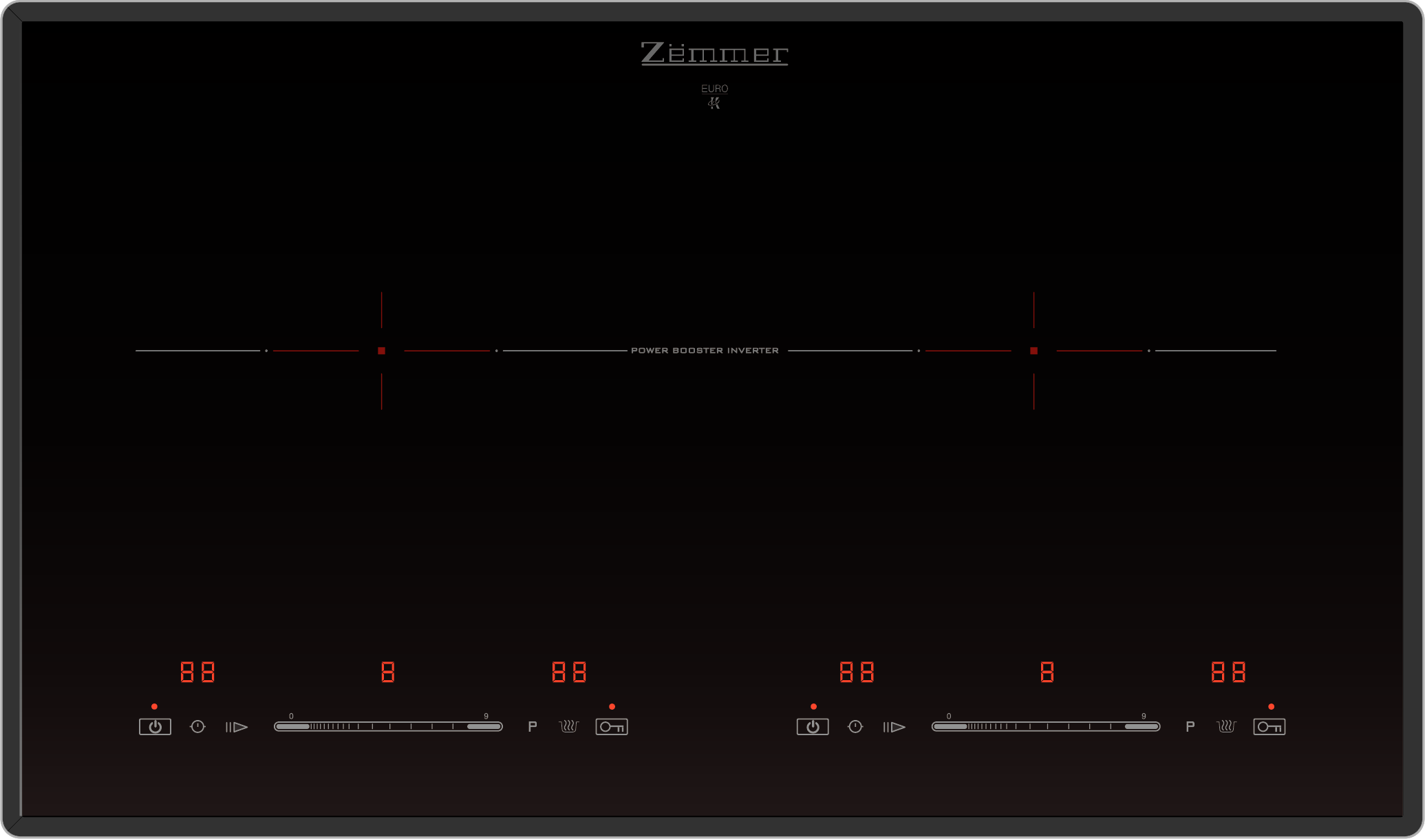 Bếp từ đôi Zemmer 505 PRO