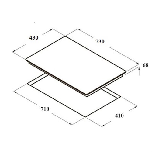 Bếp từ Cata IB 0722 DC