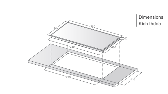 Bếp từ Lorca LCI-809D