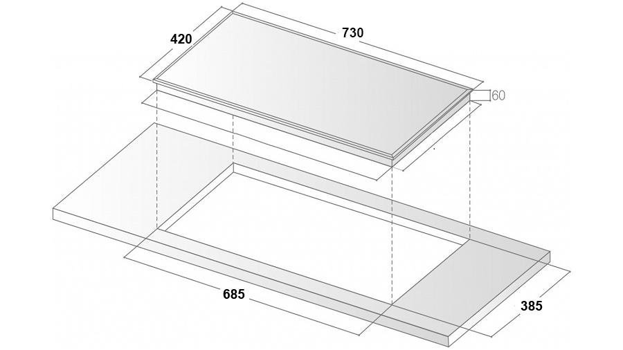 Bếp từ Binova BI-IDC-555