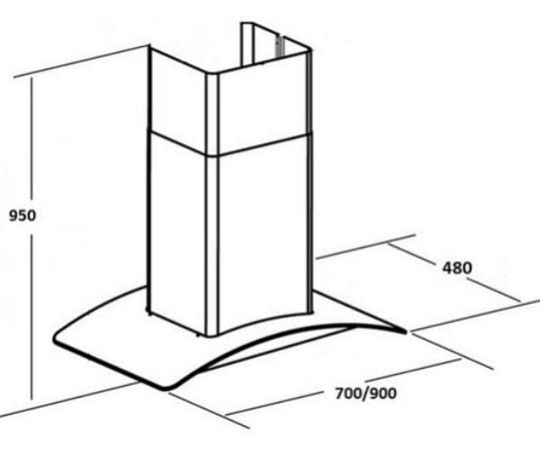 Hút mùi Beller BE-HS7002