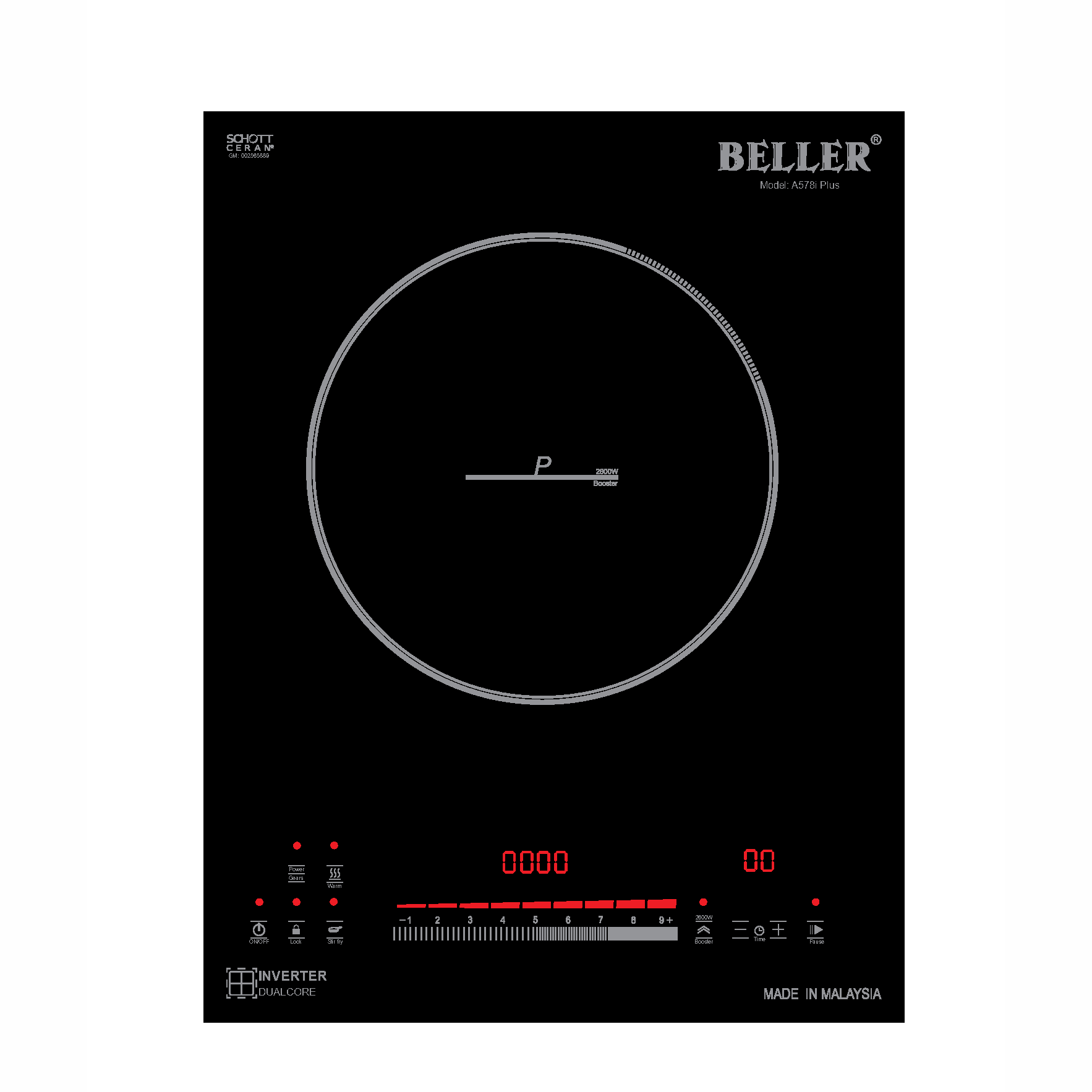 Bếp từ đơn Beller A578i Plus