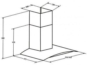 máy hút mùi Kaff KF-GB985N