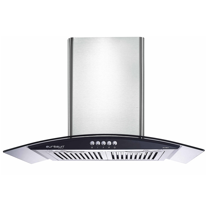 Máy hút mùi kính cong Eurosun EH-70K11
