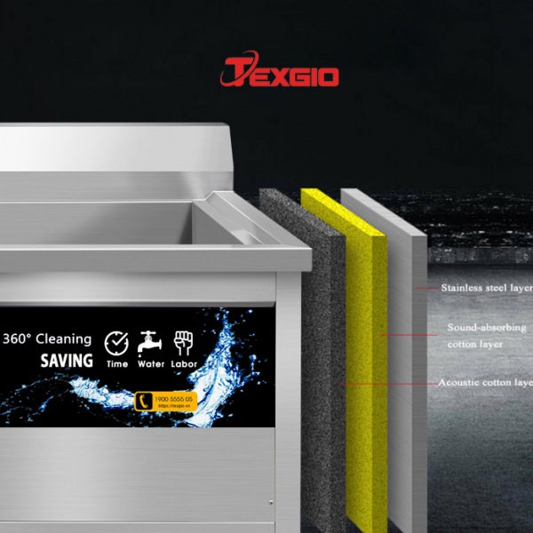 Máy Rửa Chén Bát Công Nghiệp UltraSonic Texgio Standard TGU-1500SD
