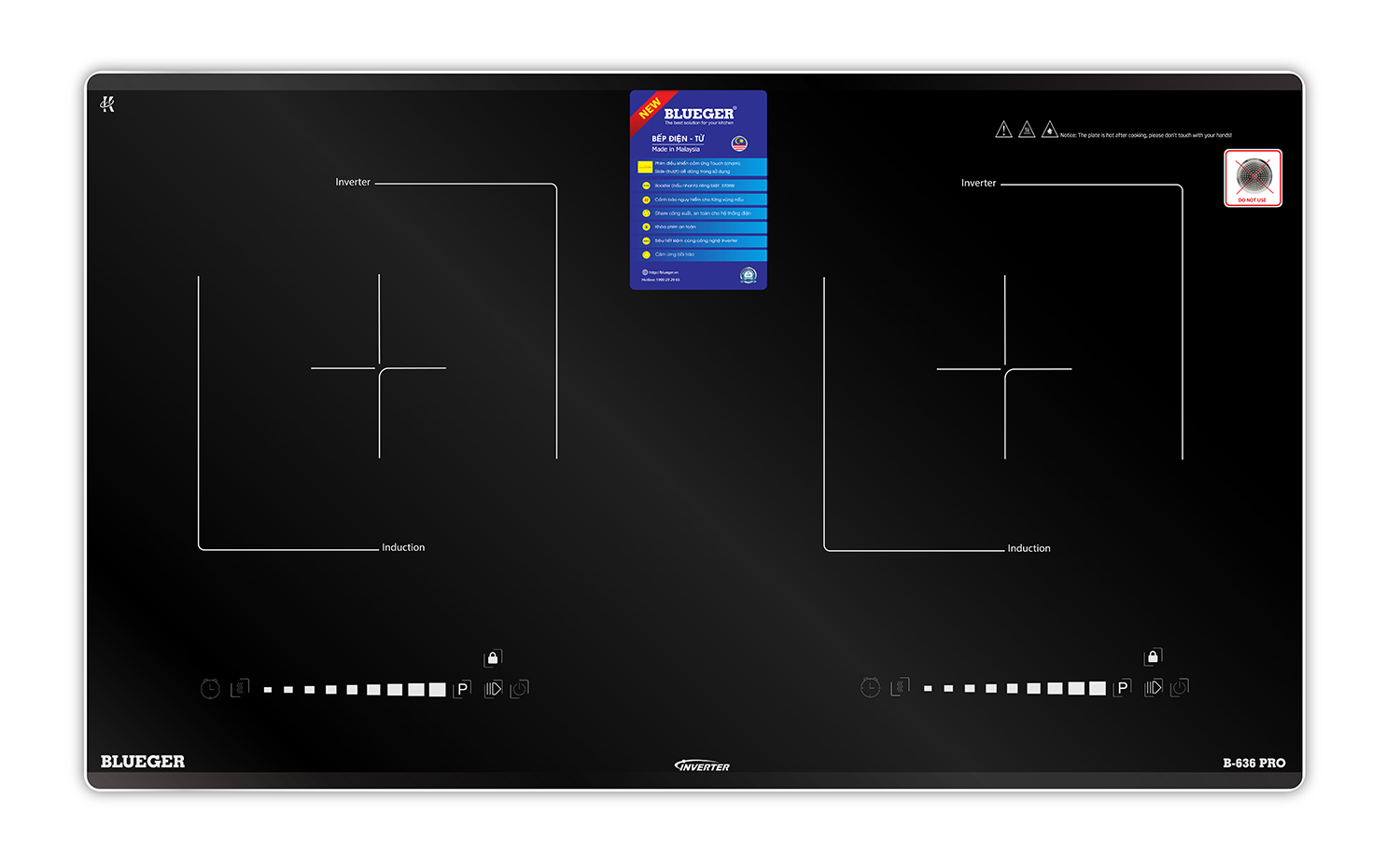 Bếp từ Bluger B- 636 Pro