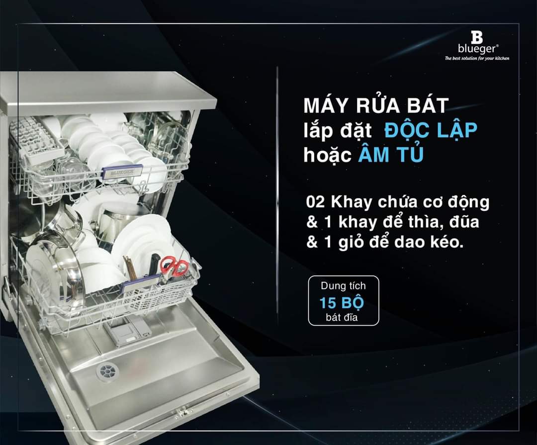 Máy rửa bát Bluger B-DW36EU