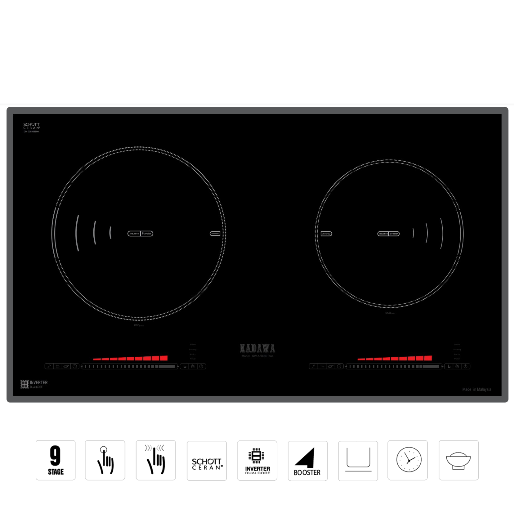 Bếp từ kadawa EU 8899i plus