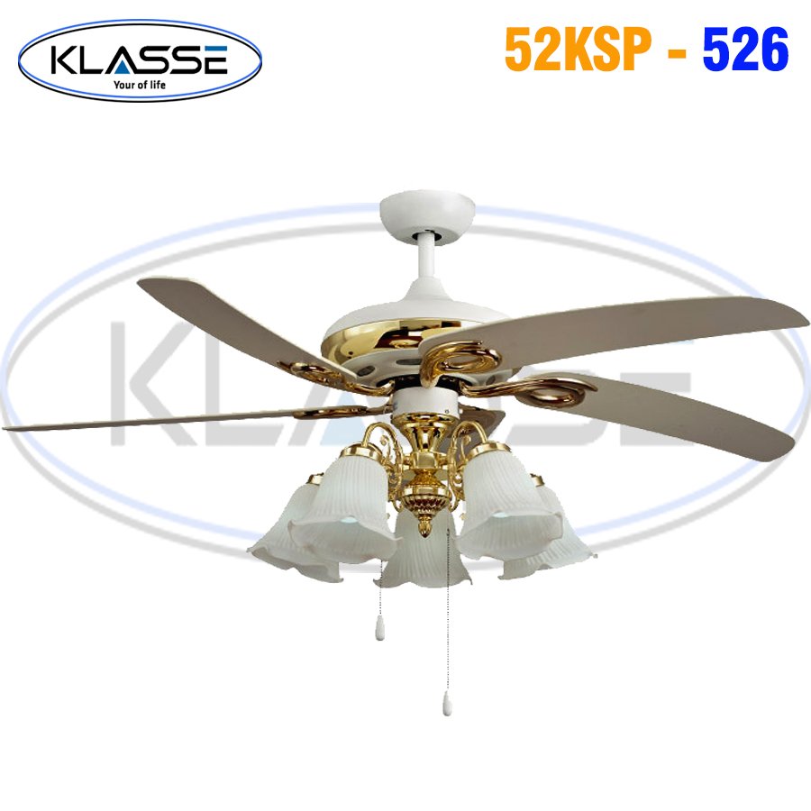 Quạt Trần Đèn Klasse 52KSP-526Quạt Trần Đèn Klasse 52KSP-526