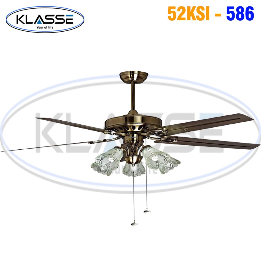 Quạt Trần Đèn Klasse 52KSI-586