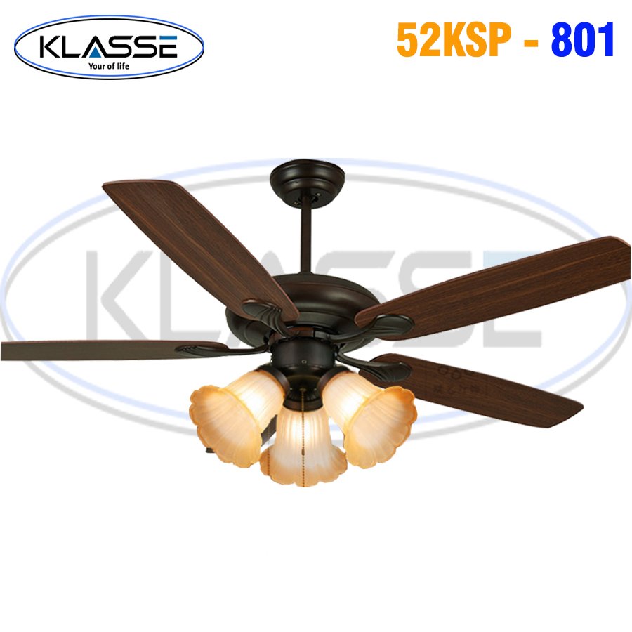 Quạt Trần Đèn Klasse 52KSP -801