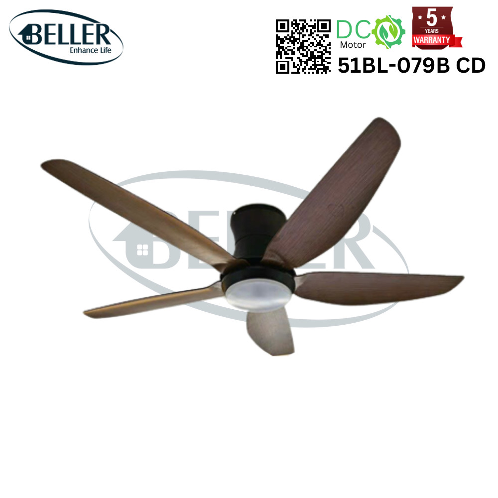 Quạt trần đèn 51BL – 079B CD