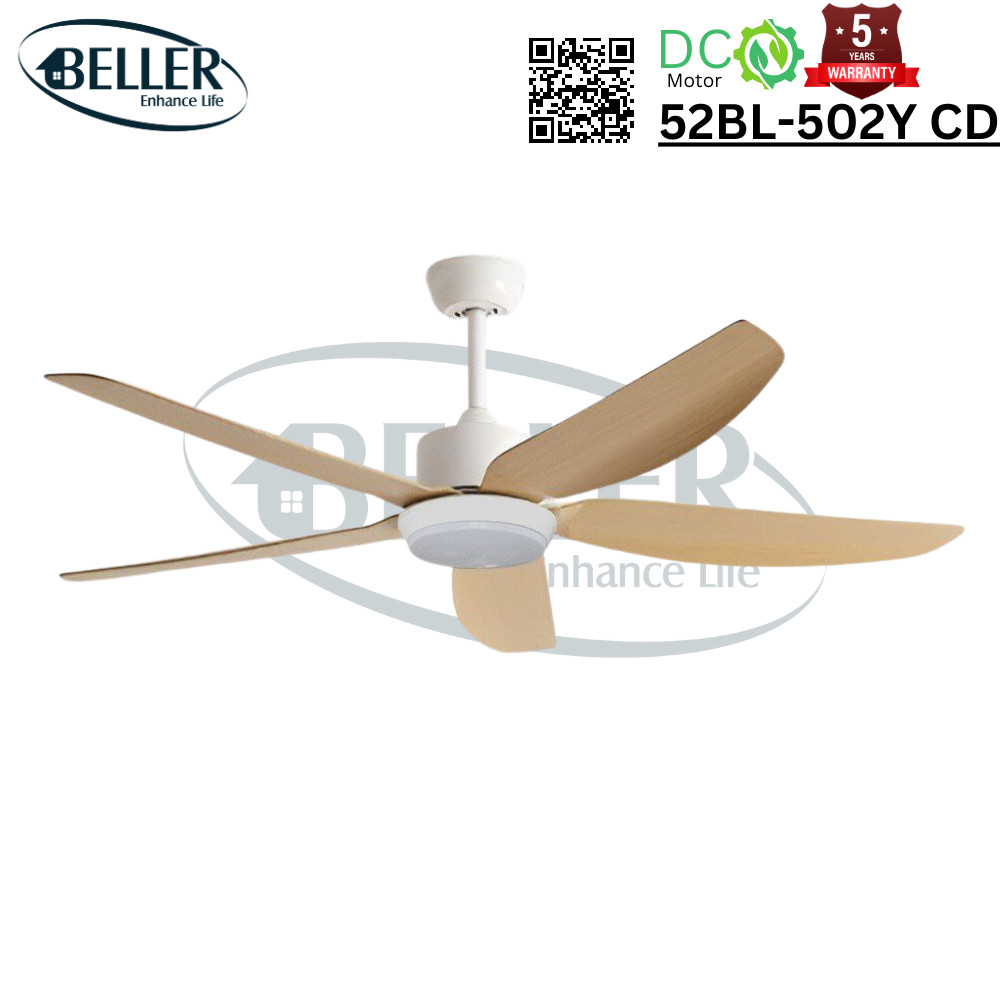 Quạt trần đèn 52BL – 502Y CD