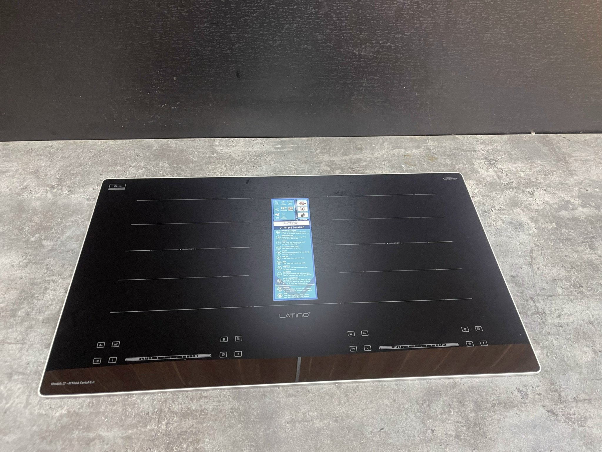 Bếp từ Latino Lt MT 868 serial 8.0