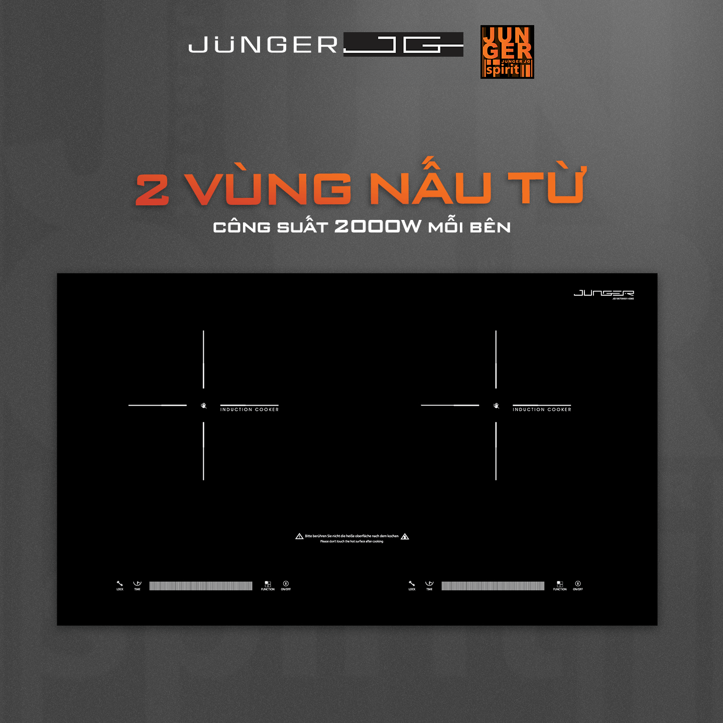 Bếp từ Junger JG NKD-22+